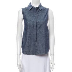 Rag & Bone sleeveless button-up top